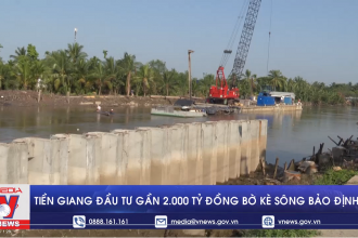 Tiền Giang đầu tư 2.000 tỷ đồng xây đường giao thông hai bên bờ sông Bảo Định